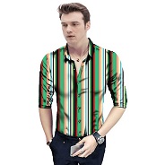 Avzira  Polycotton Printed Shirt Favric  (Unstitched)